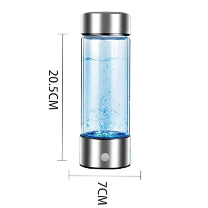 Hydrogen-Rich Alkaline Water Generator Bottle