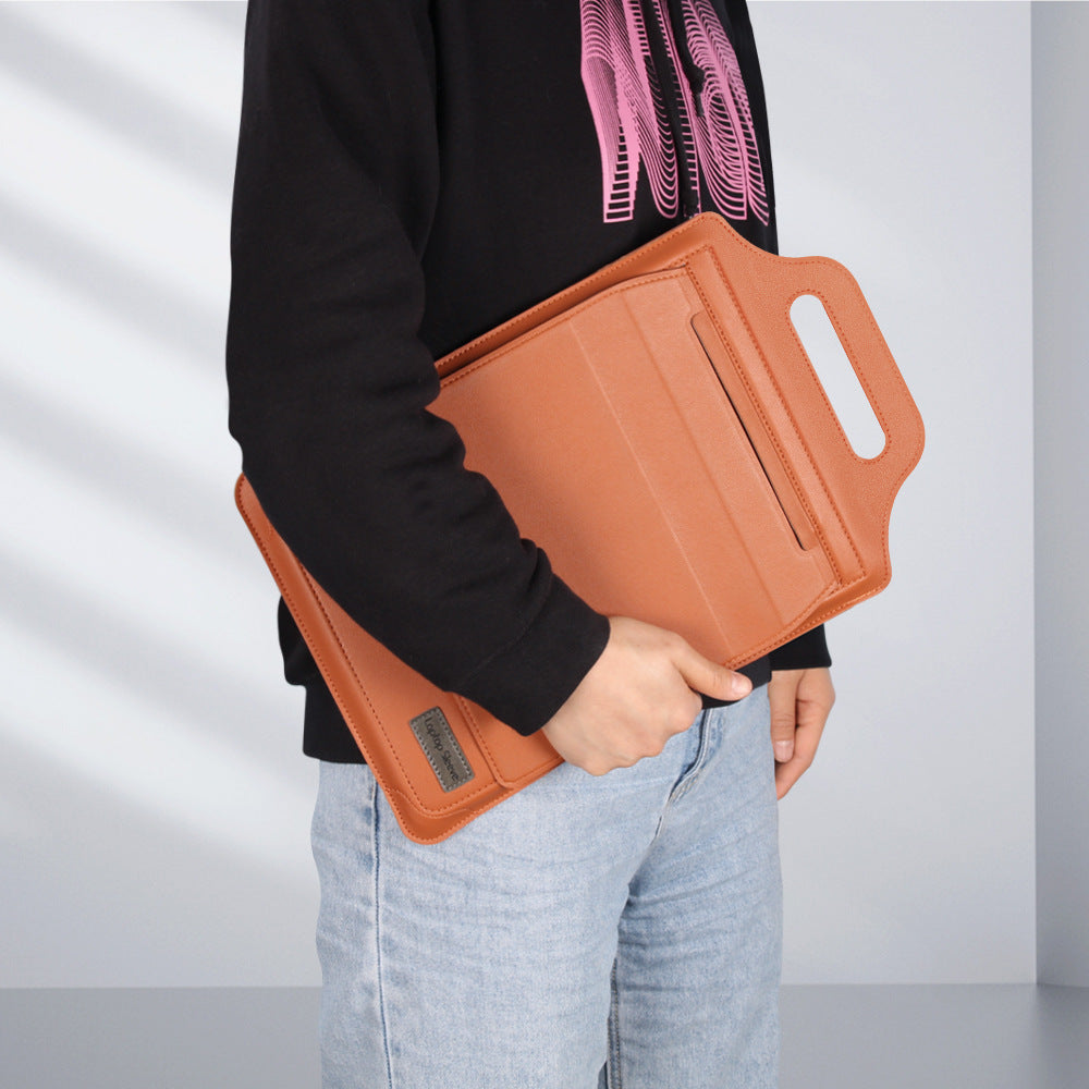 Premium Laptop Sleeve with Adjustable Stand & Phone Holder