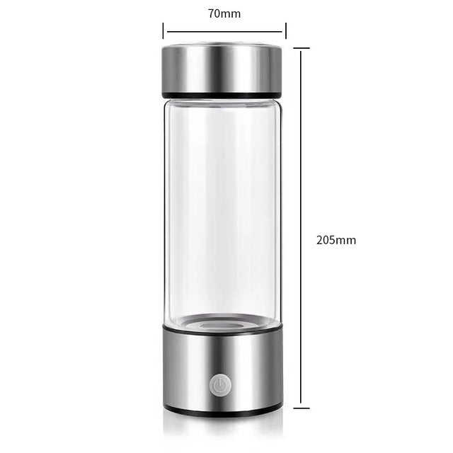 Hydrogen-Rich Alkaline Water Generator Bottle