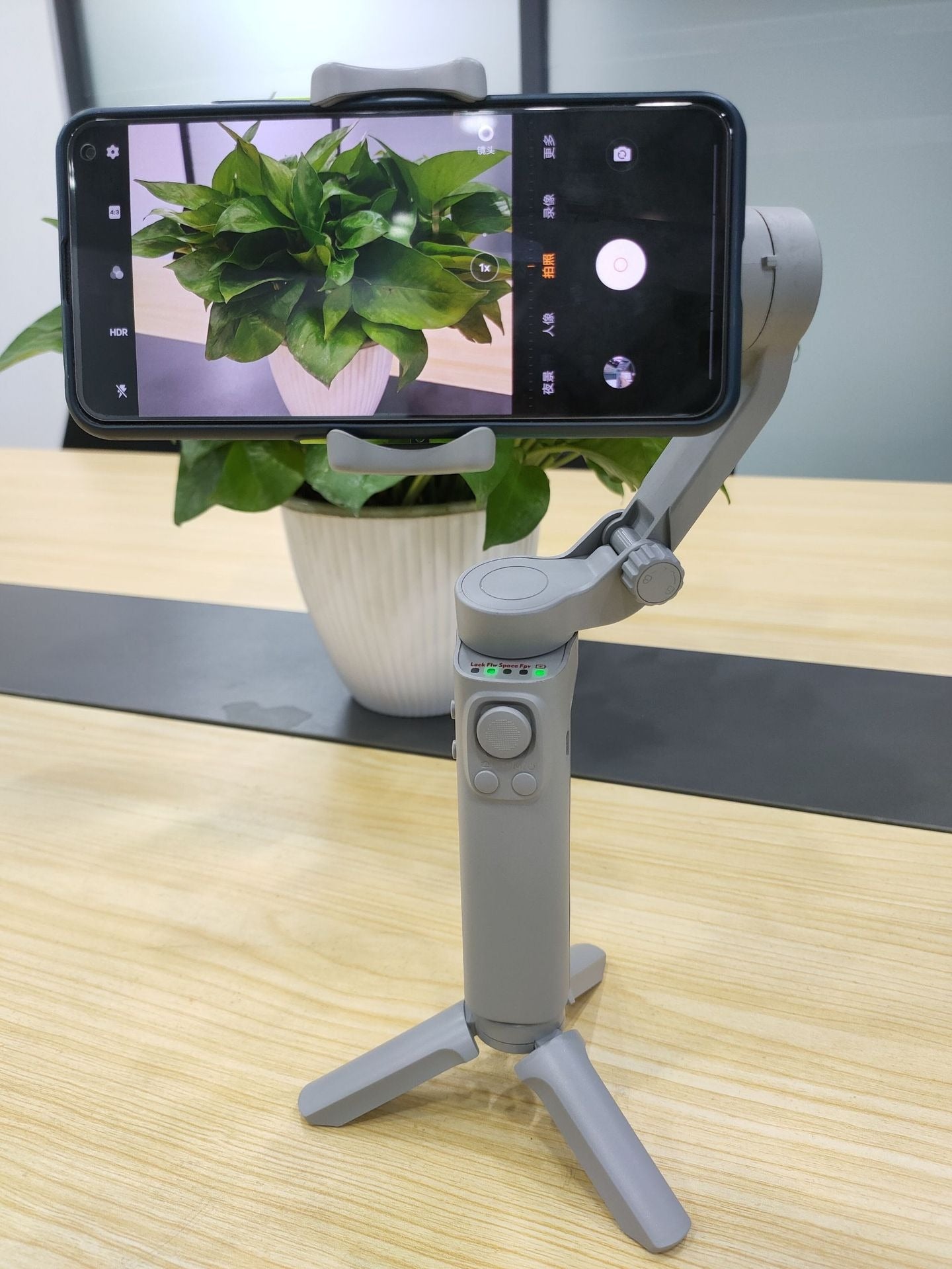 Foldable 3-Axis Phone Stabilizer for Smooth Video & Live Streaming