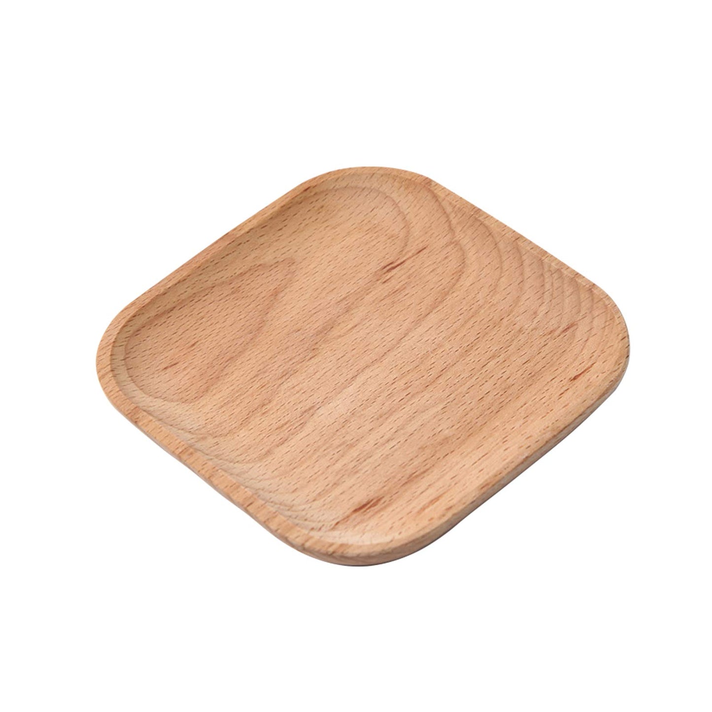 Wood Jewelry Tray – Small Bamboo Catchall Organizer for Rings, Keys & Accessories