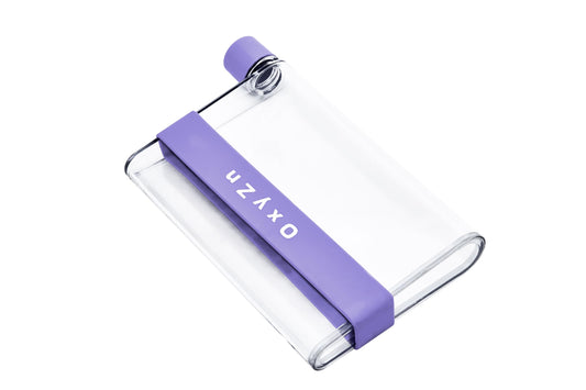 Slim Flat Water Bottle 17 oz – BPA-Free, Leakproof & Laptop-Friendly