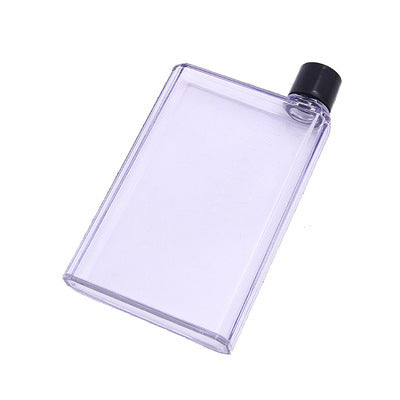 Slim Flat Water Bottle – BPA-Free Reusable Bottle That Fits Like a Notebook