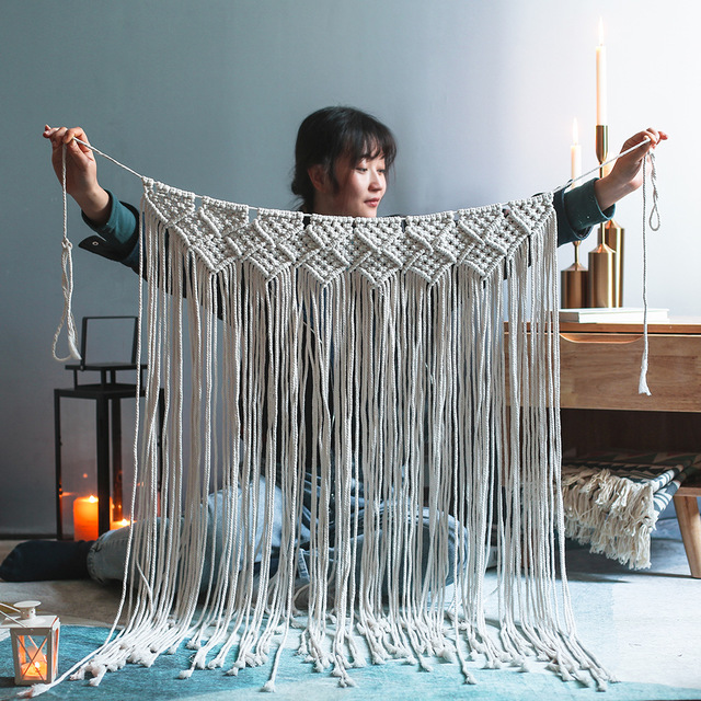 Nordic Woven Wall Hanging Tapestry