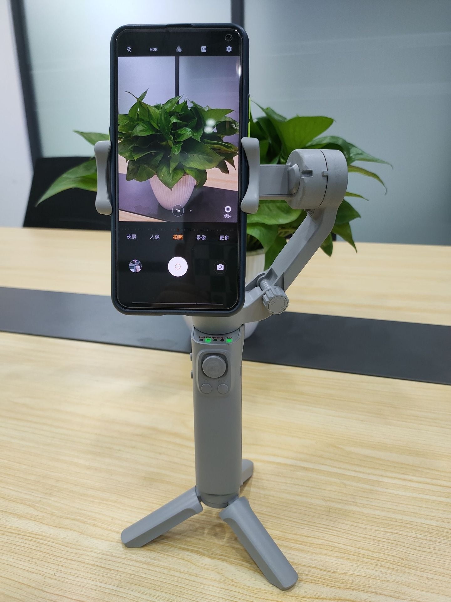 Foldable 3-Axis Phone Stabilizer for Smooth Video & Live Streaming